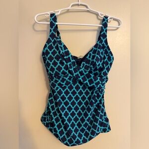 Lands End Tankini Size 10